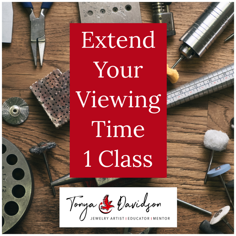 Extended Viewing Membership for ONE previous class