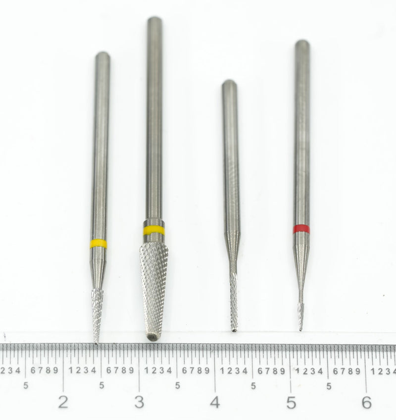 .9mm Tapered Tungsten Carbide Spiral Cone Bur